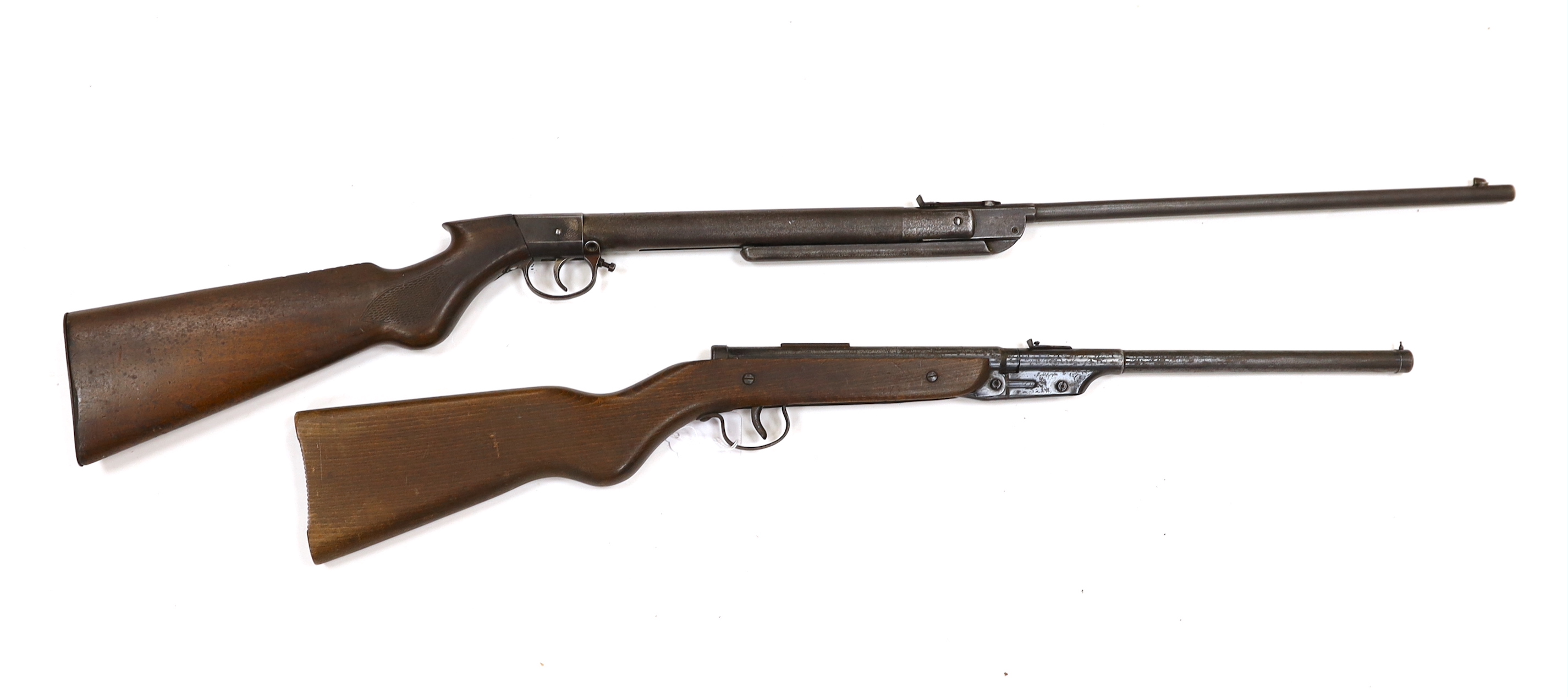 Two Diana .22 break action air rifles, a model 16 and another (2)